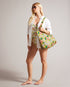 KATHYY-Bags-Add A Touch Of Floral Sophistication To Your Daily Routine With The Chic Kathyy Bag. With Convenient Top Handles And A Spacious Front Pocket This Tote Is Perfect For A Day Of Running Errands Or A Trip To The Farmer's Market. Canvas tote bag Chrysanthemum print Top handles Front pocket Magnolia logo patch Dimensions: 10.5cm x 53cm x 40cm- Ted Baker Romania